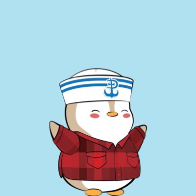 #NewProfilePic <a href="/pudgypenguins/">Pudgy Penguins</a> gang!
Finally got this baby penguin on the floor and pulled the trigger after 3 long years! 

Pengu follows pengus?