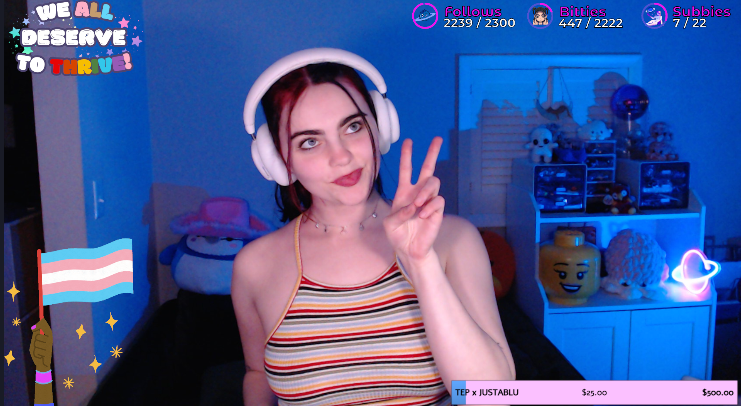 justablu's tweet photo. FIRST EVER FUNDRAISING STREAM!

🏳️‍⚧️LIVE NOW🏳️‍⚧️
https://t.co/DaHj1BacoI https://t.co/Uy2o8aHRoo