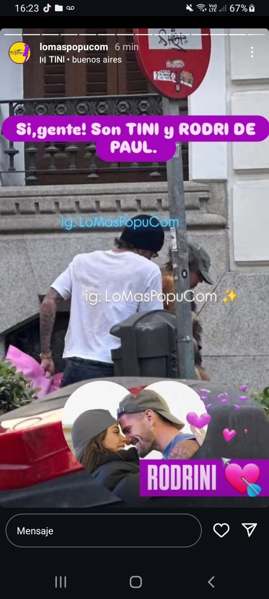 PopCulturetini's tweet photo. Está confirmado Tini Stoessel y Rodrigo depaul están juntos de nuevo 

Les parece linda está pareja o prefieren a Tini soltera? https://t.co/oISK4976Tg