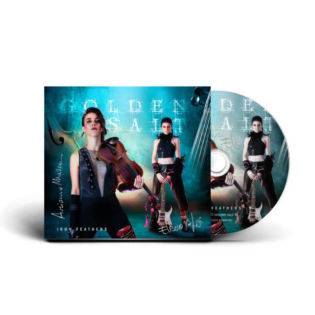 goldensaltduo's tweet photo. This first Golden Salt album, Iron Feathers, is the collection of original tracks and covers that marked the beginning of our duo: https://t.co/Om3TDgCzJT As you know, we really poured our hearts into it, yet we never imagined that this debut album would amass millions of streams 🔥

Even more incredible was seeing physical copies—both CD and vinyl—ordered from every continent on our little planet. Endless thanks to all of you 🖤

Our third album is in our hands, and soon it will be yours 🎧