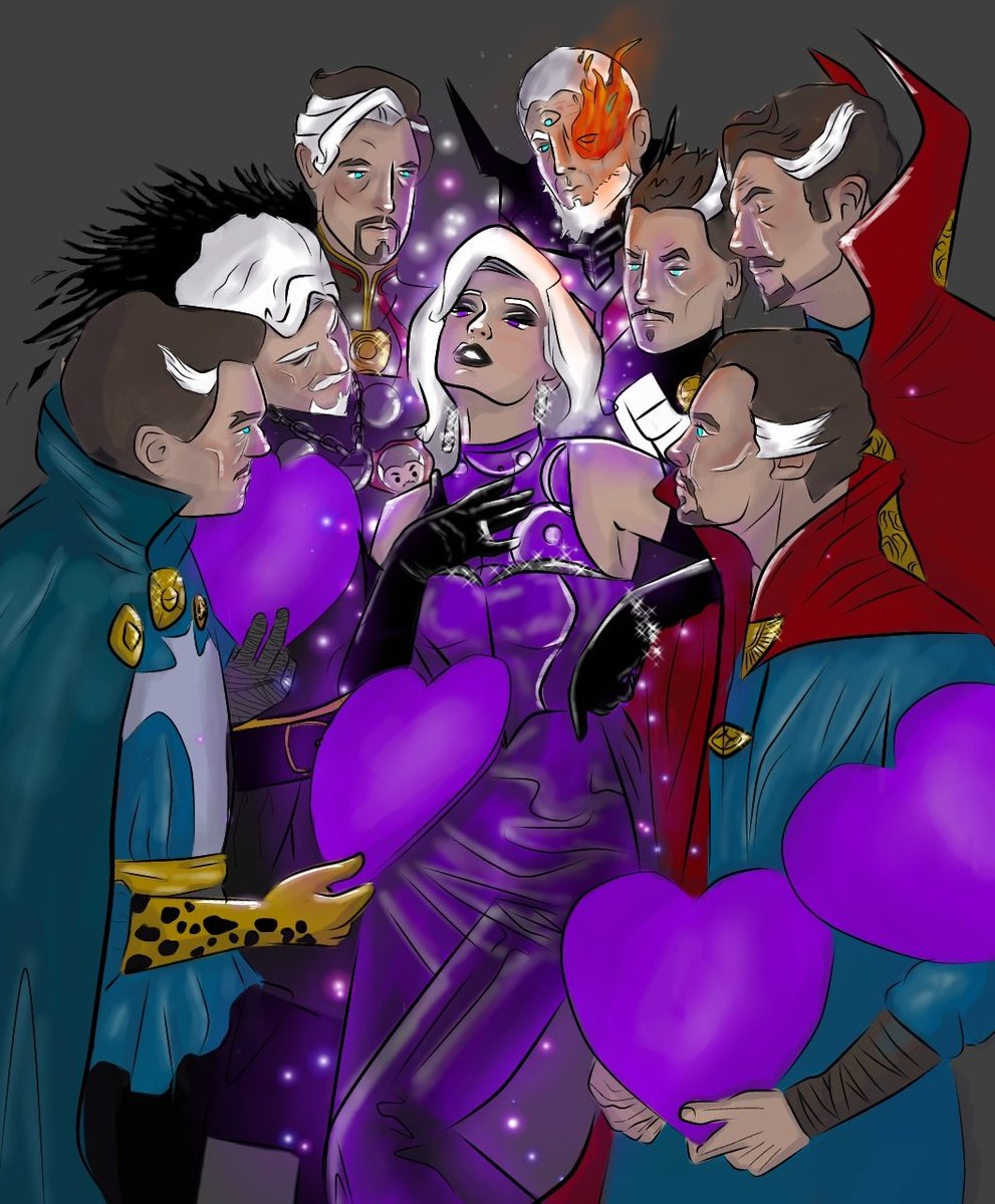 gentlemen prefer sorceresses✨
.
i'll post b4 losing my hand trying to correct every detail i don't like #doctorstrange #cleastrange