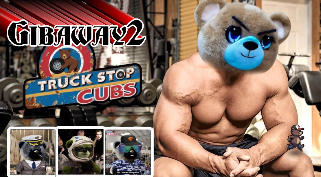 truckstopcubs's tweet photo. 🐻CUBS GIBAWAY 2: THE GIBAWAYENING🐻

THESE THREE CUBS NEED NEW HOMES.
WE ARE THE UNDERDOGS OF BERA LOL
🧸RT+LIKE
🧸COMMENT 3 FRENS
🧸SAY " $HENLO TIME"
🧸KISS YOUR SCREEN AND PROVE IT

JUST KIDDING BOUT THE LAST ONE

CUBS STAY BUFF, FED, AND HONEYED UP https://t.co/YsUiMJuuLt
