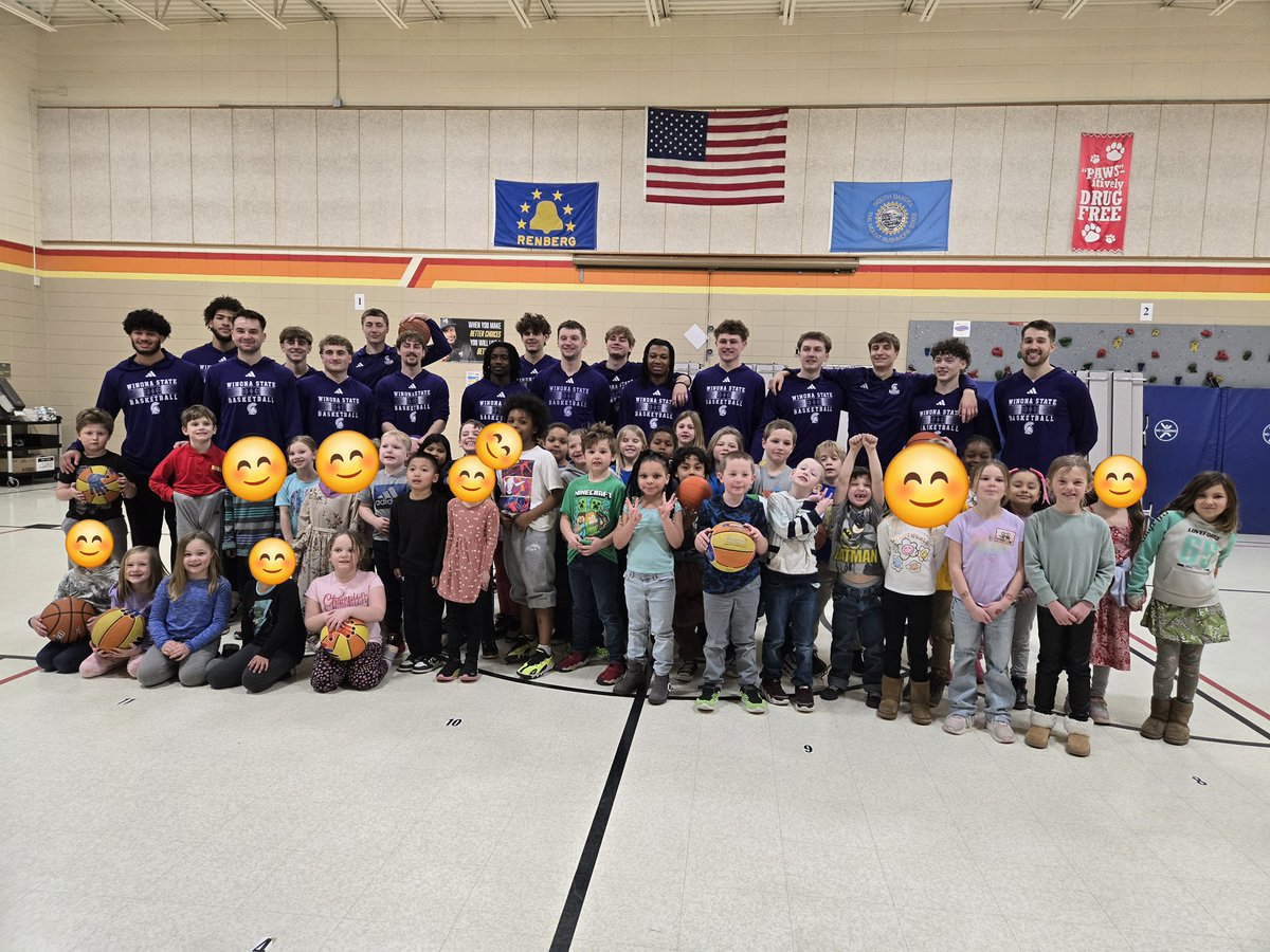 Winona State Men's Basketball tweet media