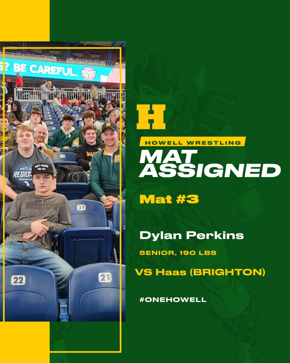 Dylan will face a familiar opponent in the bloodround on Mat 3. Brighton's Sullivan Haas.