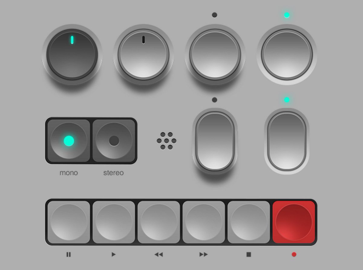 aidenybai's tweet image. seeing a design trend shift towards skeuomorphic UI because it's harder for AI to generate