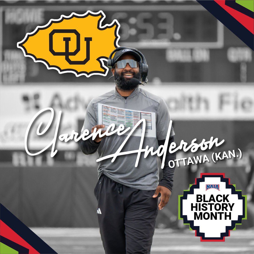 NAIA (@playnaia) on Twitter photo Using a record-setting career to build the next generation of <a href="/BravesAthletics/">Braves Athletics</a> athletes.
Clarence Anderson III is bringing everything he learned as a player to Braves' football team as an Assistant Football Coach.
Read more about his story here: naia.org/rise/stories/c… Using a record-setting career to build the next generation of <a href="/BravesAthletics/">Braves Athletics</a> athletes.
Clarence Anderson III is bringing everything he learned as a player to Braves' football team as an Assistant Football Coach.
Read more about his story here: naia.org/rise/stories/c…