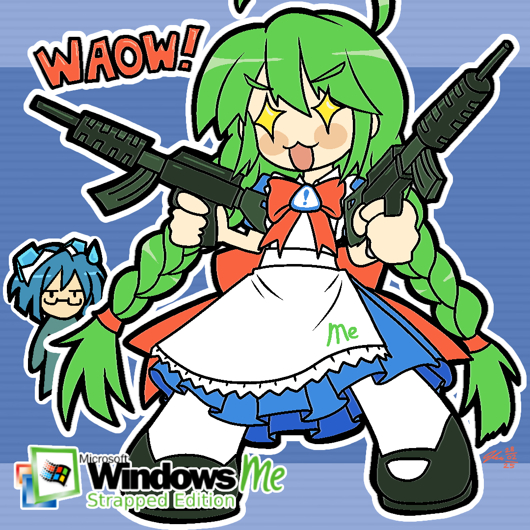 locked and loaded! (me-tan)