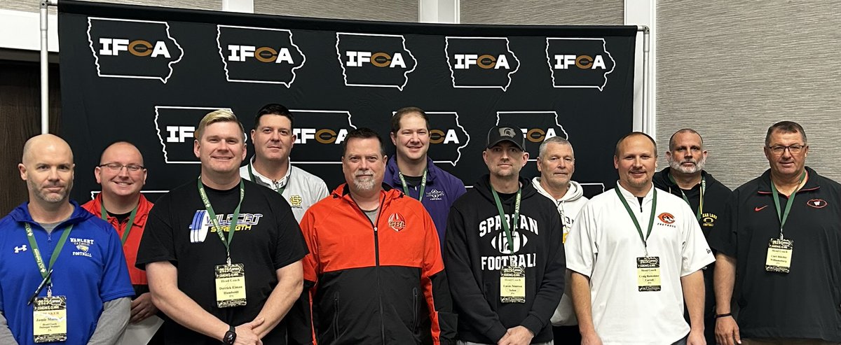 Iowa Football Coaches Assocation tweet media