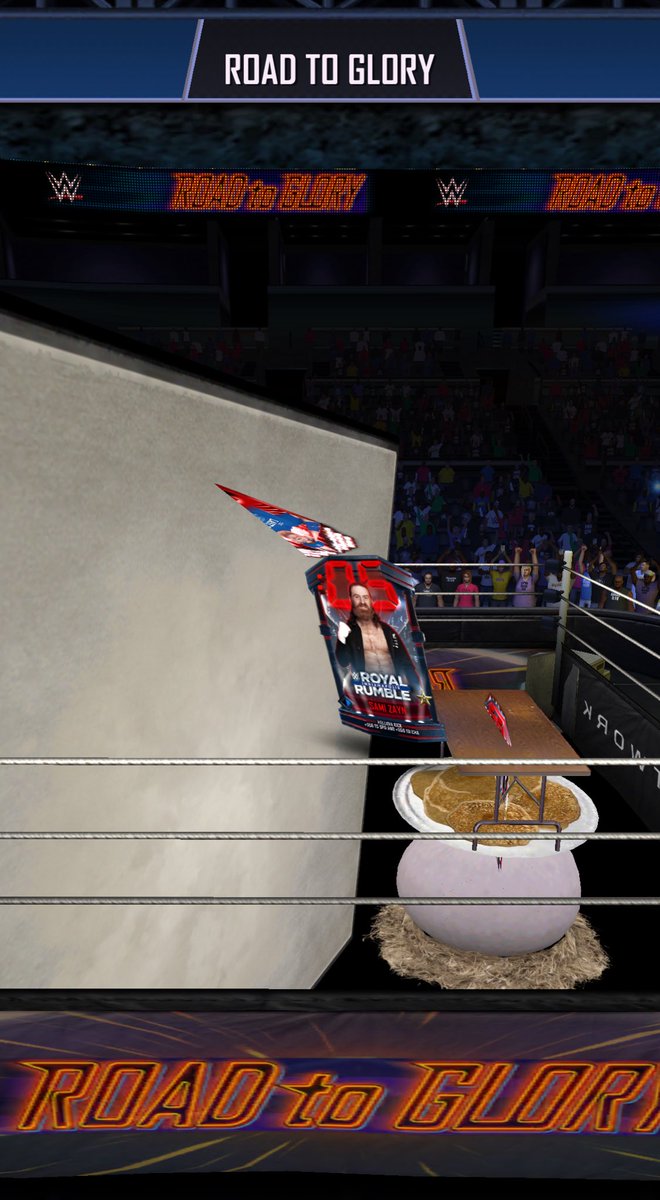 remawkable's tweet photo. Has anybody ever seen what’s under the ring? Lol @WWESuperCard https://t.co/Gy60S78vdS