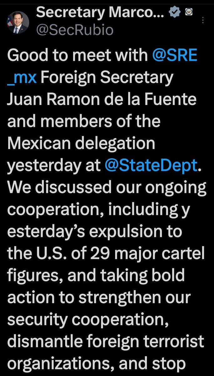 FuhDoh's tweet photo. @la_grenitas @azucenau Confirmado por Rubio. https://t.co/76dZvihvTr