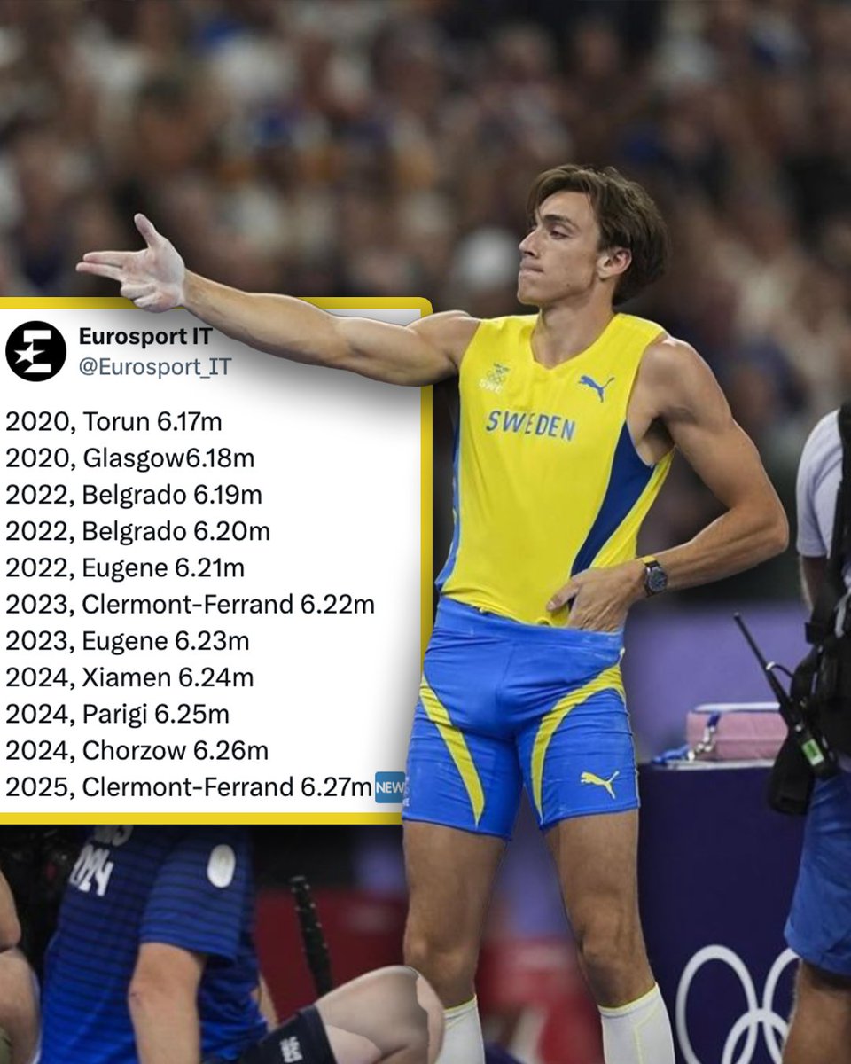 Mondo Duplantis breaks the pole vault world record for the ELEVENTH TIME! 🐐😤