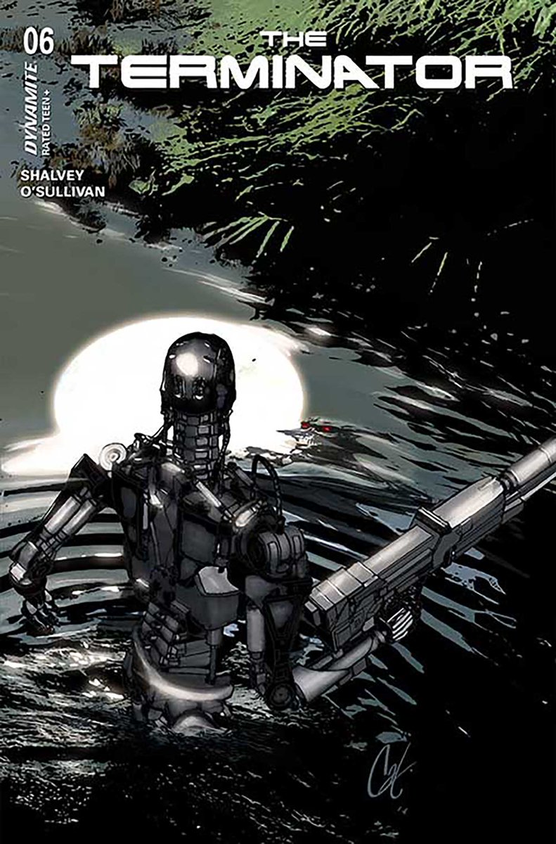 DynamiteComics's tweet photo. Monday is the Final Order Cutoff for Terminator #6 from Declan Shalvey and David O’Sullivan. Look for the cover by Cat Staggs. Also available in Virgin.

#terminator #declanshalvey #davidosullivan #catstaggs

https://t.co/XOqq66Mmnr https://t.co/TKs8fUwv66