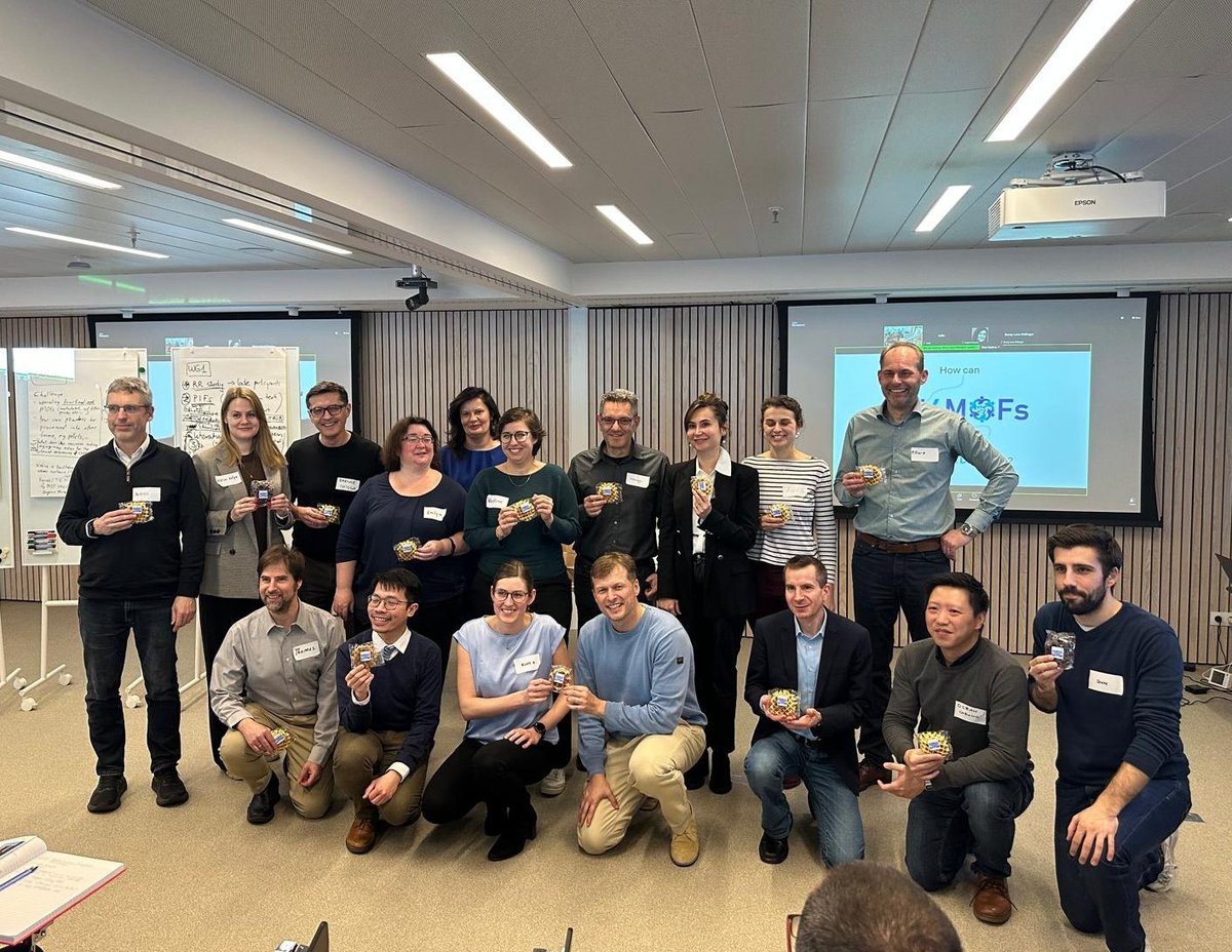 Great day at today's EU4MOFs Core team &amp; MC meeting! 🙌 We had productive discussions, valuable networking 🤝, and set new goals for the future 🎯. Excited for what's ahead! 🚀 

#COSTAction #MOFs