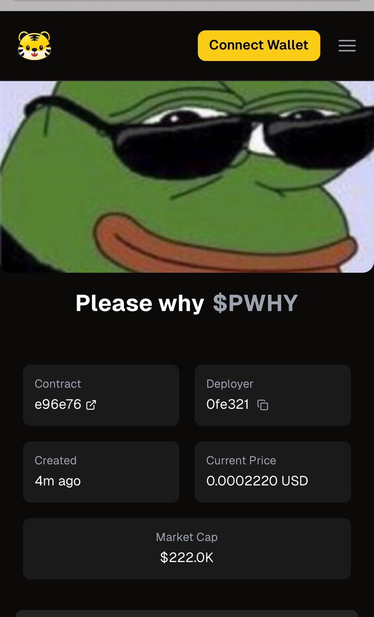 Launched a memecoin on base!! 
At ETH Denver
tge.fun/base/token/0x6…
<a href="/tgedotfun/">TGE.FUN</a>