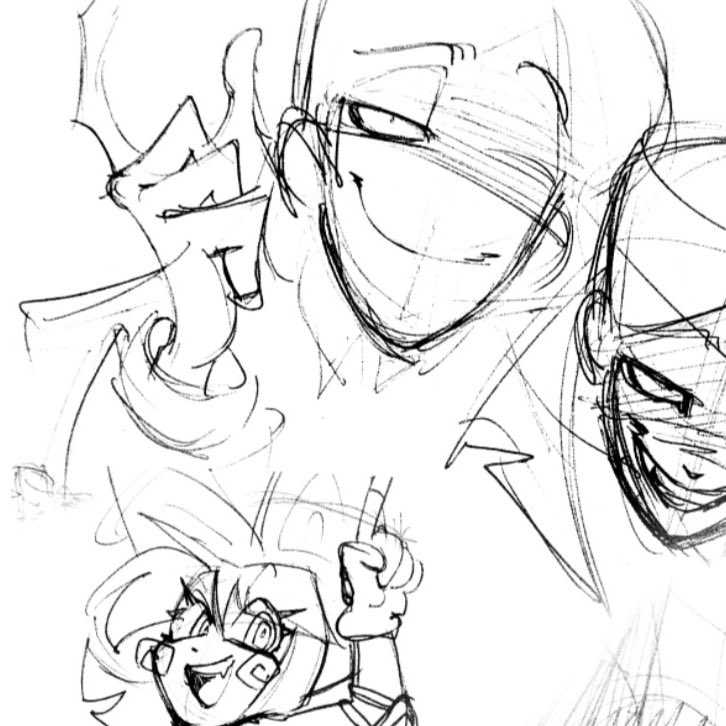 old sketch zine stuff ^_^