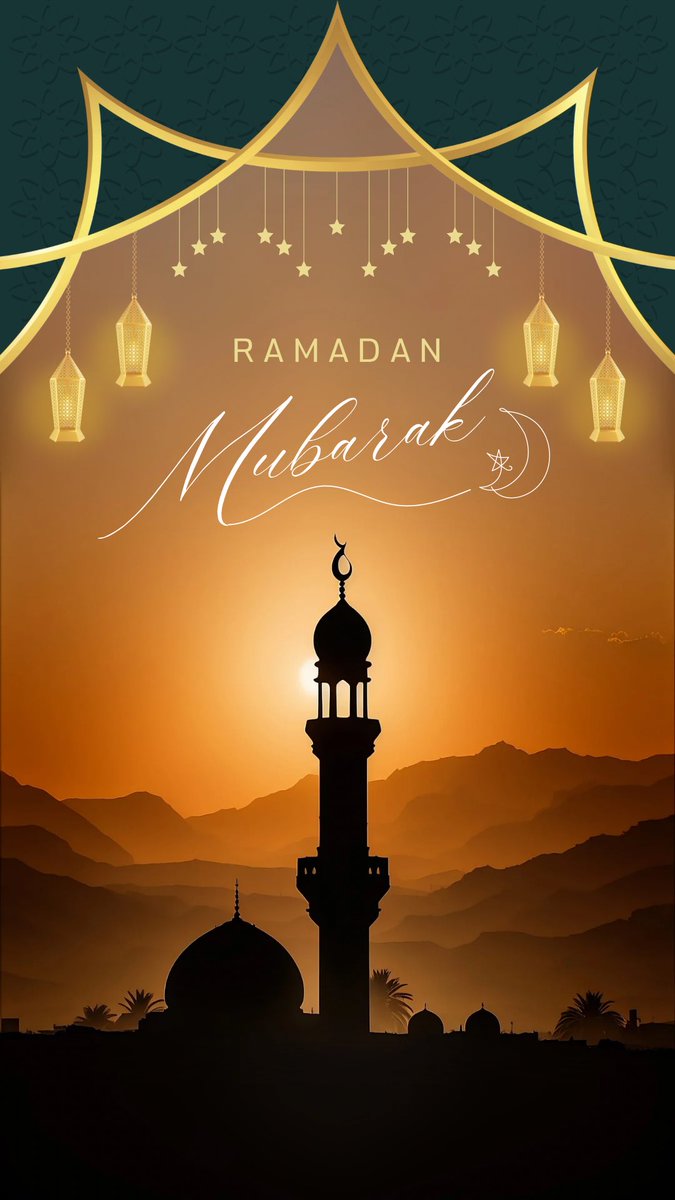 Ramadan Mubarak to everyone who celebrates 🕌