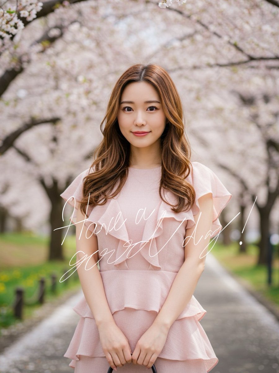 おはよ〜☀️実はこの美女、スマホで10秒で作りました🦙🌸
「作り方知りたい❕」
「春っぽいプロンプトが知りたい❕」
という方は固定ポストをいいねしてね👍🏻

明日3/2(日)20:00に　
【作り方】と【プロンプト30選】
を書いた2万字(予定)のnoteを出します✎𓂃

睡眠時間削って書いてるから待っててね😂
