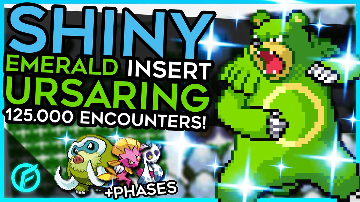 Fubuki990YT's tweet image. ✨NEW VIDEO!✨

SHINY GBA INSERT URSARING! Hope you check it out! ❤❤❤

#shinyhunting #ShinyPokemon  #Pokemon