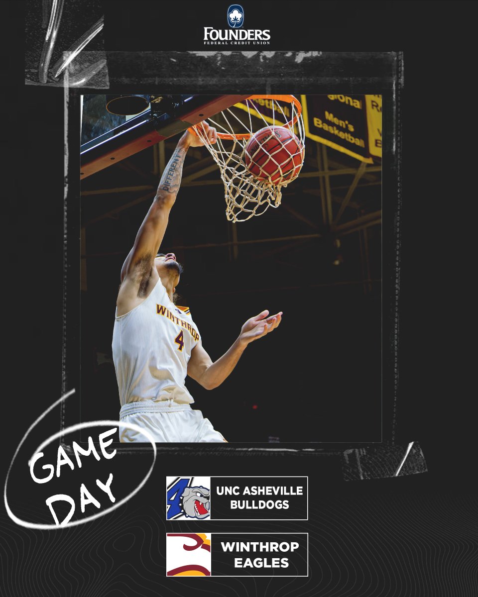 𝗪𝗛𝗜𝗧𝗘𝗢𝗨𝗧 𝗔𝗧 𝗧𝗛𝗘 𝗖𝗢𝗟𝗜

🆚UNC Asheville 
📍Rock Hill, S.C. | Winthrop Coliseum
⏰4:00 PM
➡️presented by <a href="/foundersfcu/">Founders FCU</a> 
🎟️bit.ly/4iltK68
📊bit.ly/3QGNTHO
📺bit.ly/3F2Un1q
📻bit.ly/3oQDZVN