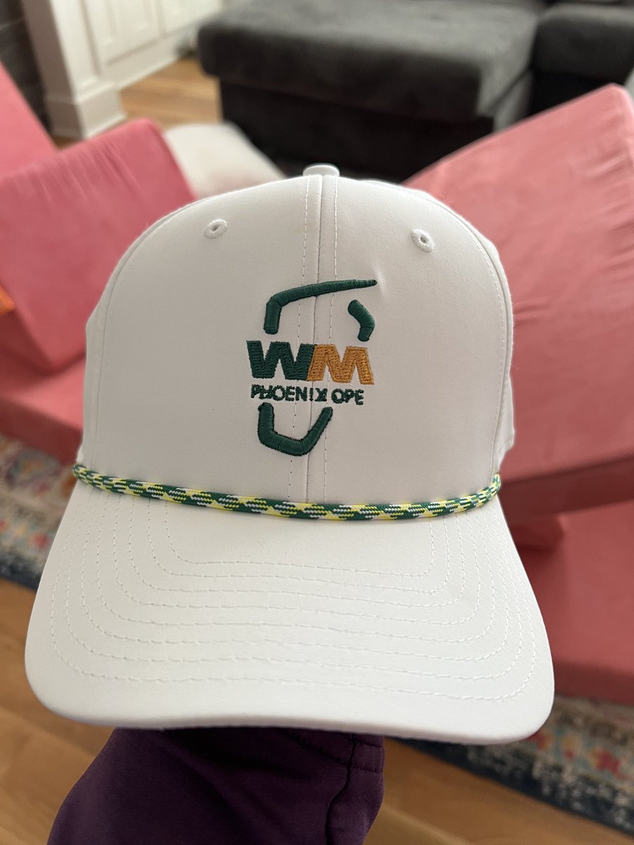 froelich42's tweet photo. .@WasteManagement @tpcscottsdale @ForePlayPod @TronCarterNLU @WMPhoenixOpen 

Can I get a new hat with correct spelling? https://t.co/8gsjzlhCWL