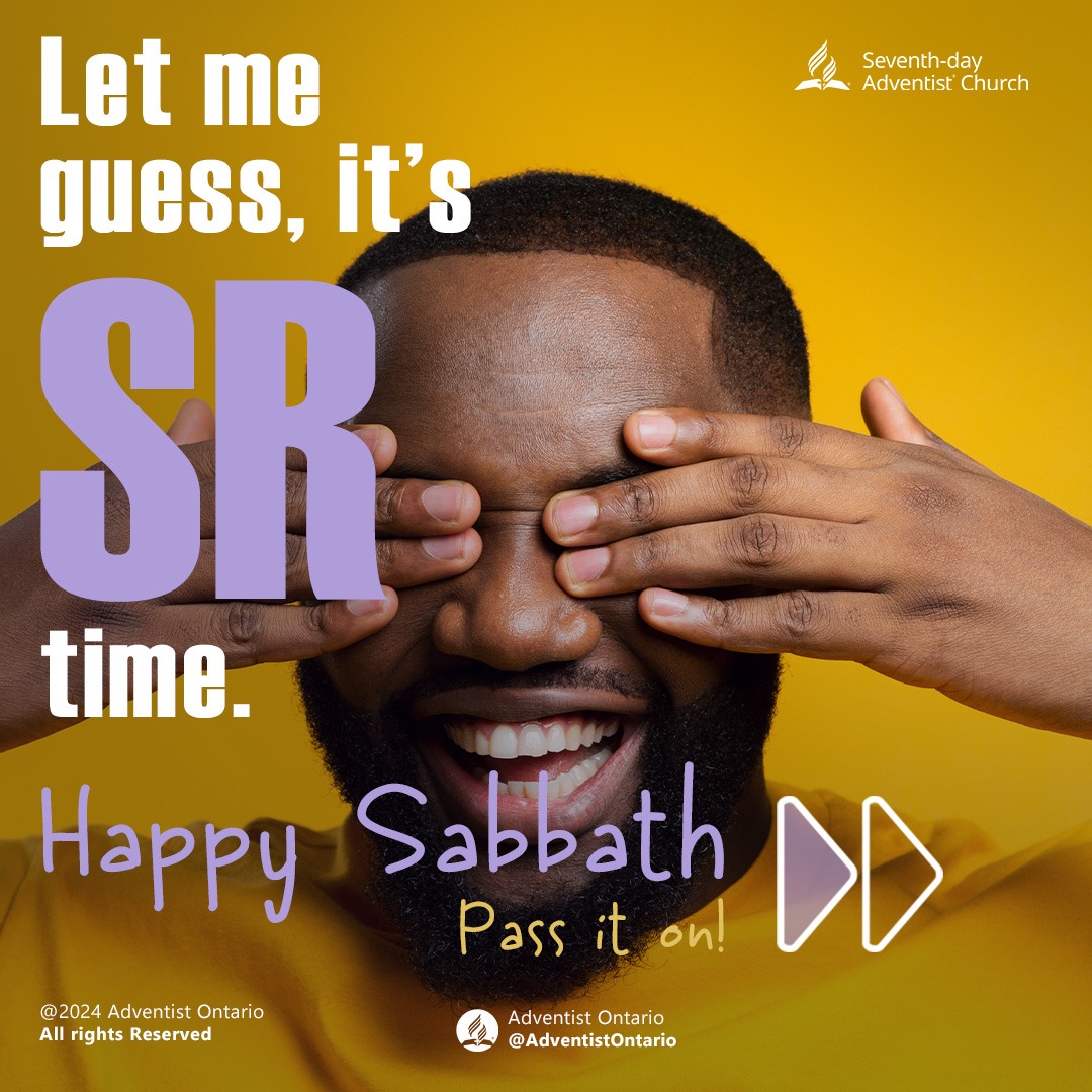 Time to set aside work and connect with the divine. Who knew Saturday could be so holy? 😇 Embrace those Sabbath vibes! #adventistontario #adventistchurch #adventistyouthontario #sabbath #rest #wellness #wellnessjourney #StayConnected #CommunityLove #GoodNews #JoinUs
