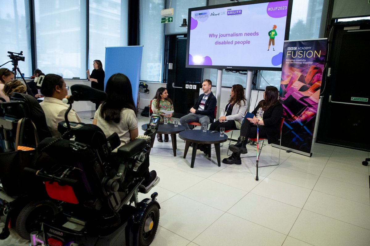 The future of journalism should include everyone. If you care about better disability representation in the media, the Disability Journalism Forum is for you! 

Join us online for free on March 14—sign up now: tickettailor.com/events/disabil…

#DJF2025 #Journalism