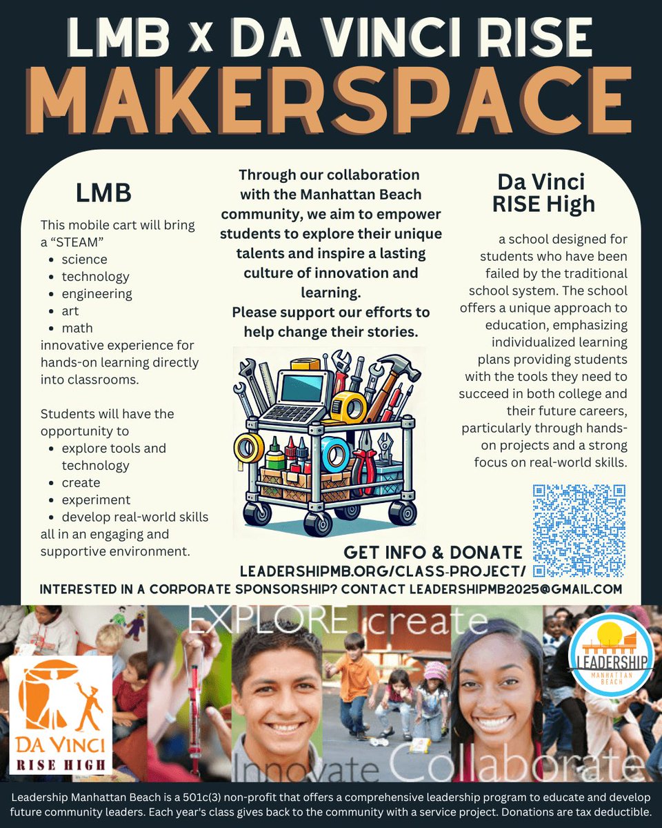 Class of 2025 project!
<a href="/DaVinciHigh/">Da Vinci High</a> <a href="/MB_Chamber/">Manhattan Beach Chamber of Commerce</a> #Leadership <a href="/elsegundocity/">elsegundocity</a>