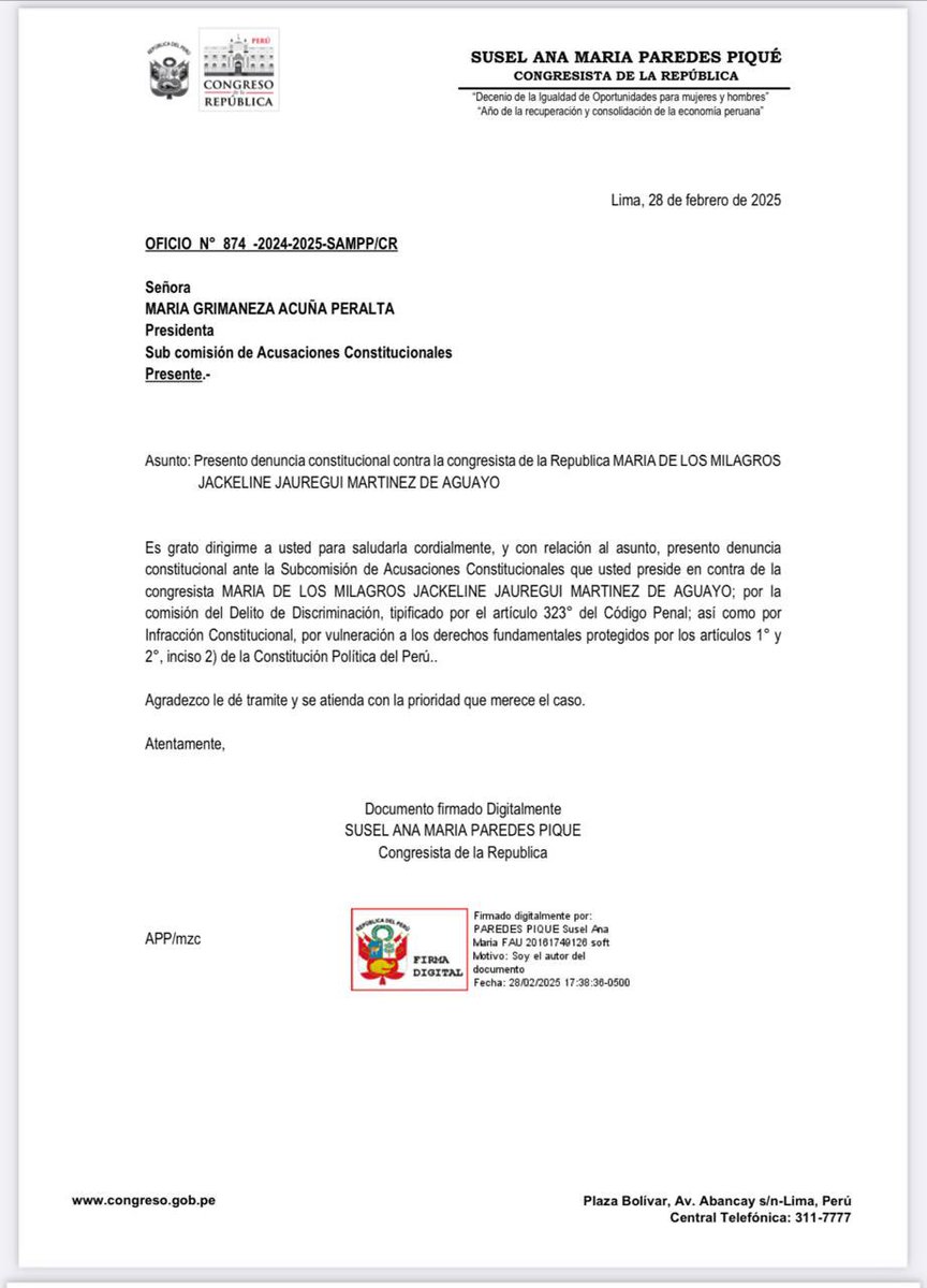 Susel Paredes tweet media