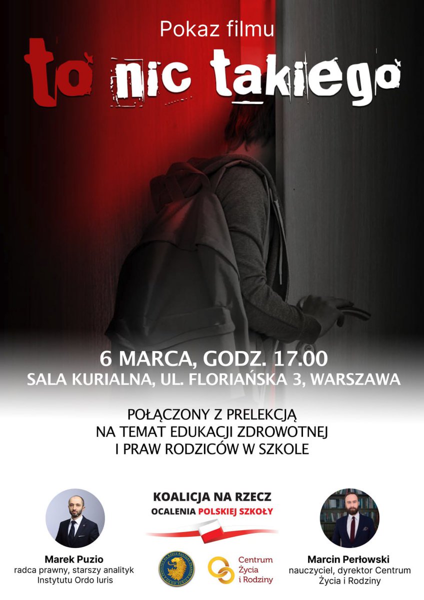 Warszawiacy, zapraszamy! Przyjdź, obejrzyj, posłuchaj, zadaj pytanie. Już w czwartek!