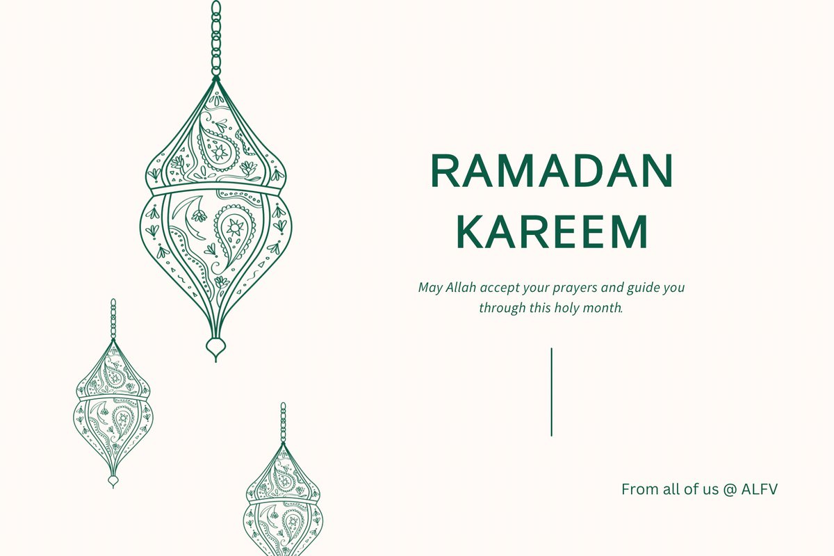 alfvgroup's tweet photo. Ramadan Kareem from ALFV

ALFV extends warm wishes to you and your loved ones. May this sacred time bring you peace, prosperity, and countless blessings. May your prayers be answered, your hearts be filled with joy, and your path be illuminated with wisdom and success.

— ALFV https://t.co/K2nz6ciqg7
