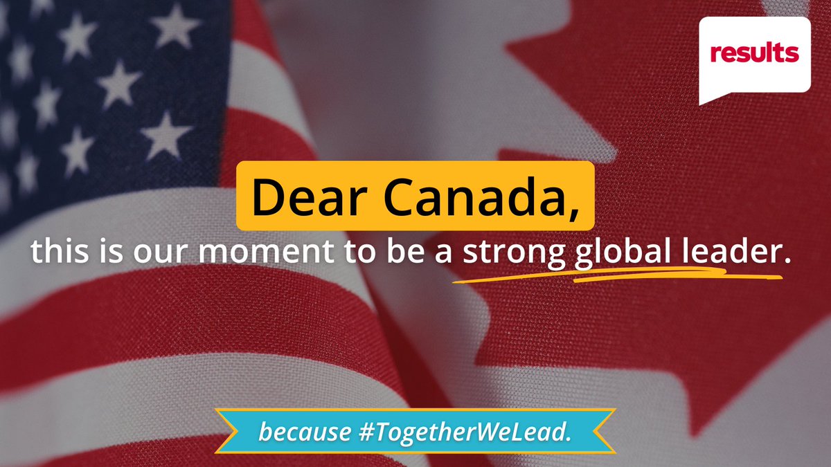 ResultsCda's tweet photo. With the US stepping back from international cooperation and threatening millions of lives by halting and gutting #USAID, Canada must show global leadership and step up. How?
👉 By investing $720M+ in @gavi for immunization,
👉 pledging $750M at the #N4GParis Summit, and
👉 centring education as #G7 host and president.

PM @JustinTrudeau & Minister @HonAhmedHussen: International development isn’t just an act of solidarity – it’s a strategic investment in global stability and prosperity. Canada must be a global leader for the millions who need it most. #cdnpoli 

Because #TogetherWeLead and together we can make an impact. Take action today 👇https://t.co/N2OSwBQTEh