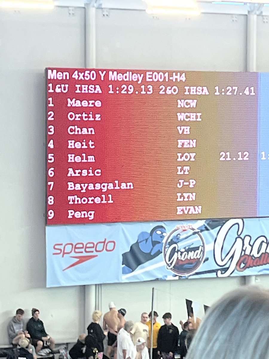 GHS well represented at the IHSA Swimming State finals. S. Ortiz, B. Jordan &amp; N. Walkington swimming with W. Chic. Coop team in numerous events trying to qualify for finals Sat. Good luck &amp; congrats boys! ⁦<a href="/GHS_ILathletics/">Geneva HS Athletics</a>⁩ ⁦<a href="/Geneva304/">Geneva CUSD 304</a>⁩ ⁦⁩ ⁦⁦<a href="/GHSPTOInfo/">GHS PTO</a>⁩