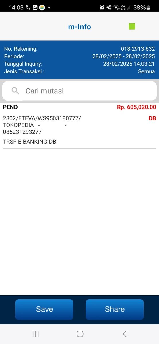 hamidcorp's tweet photo. min @TokopediaCare @tokopedia Pembelian produk ini sudah terbayarkan, akan tetapi kok hilang statusnya ya. mksh https://t.co/nwoXUvZJxU