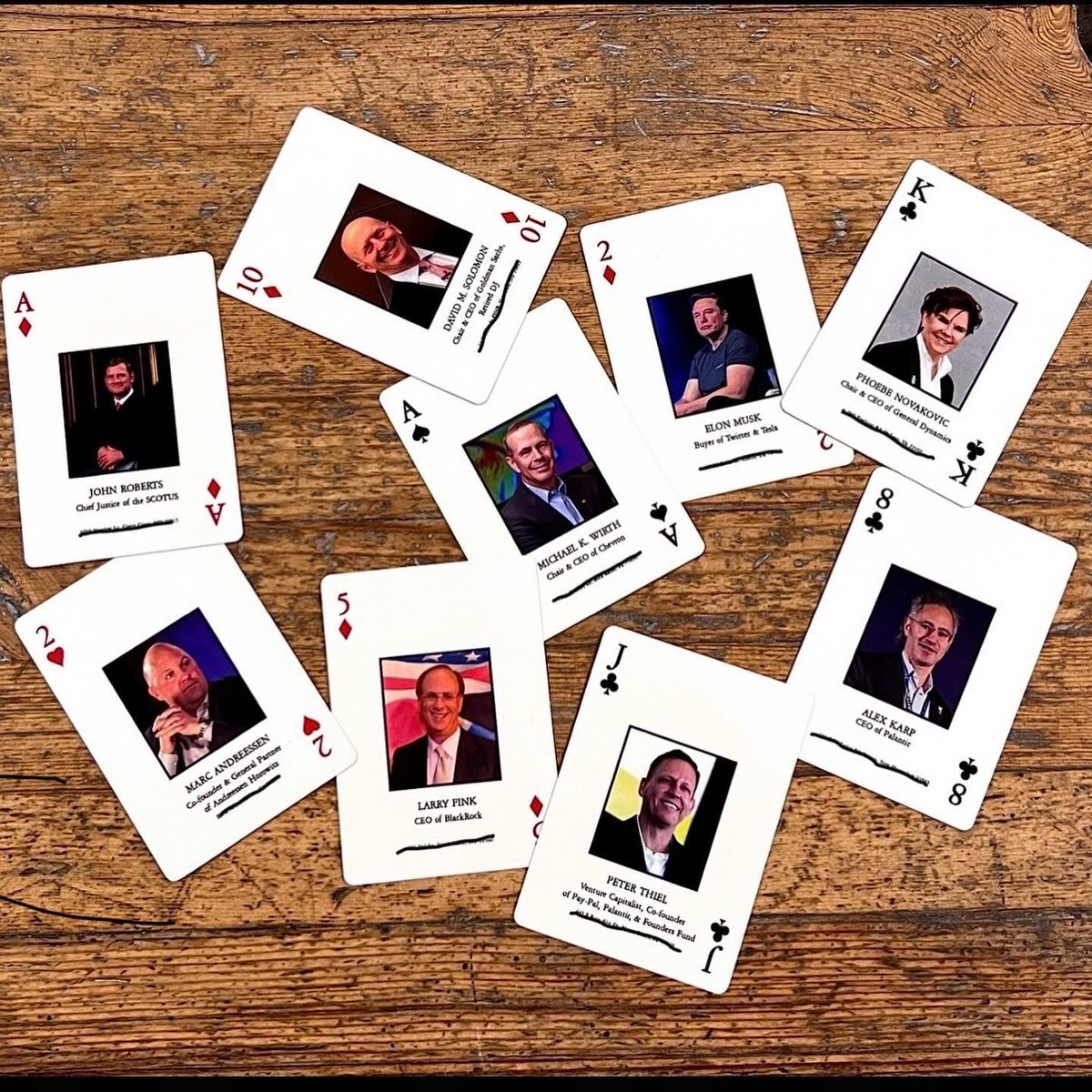 JustinCaffier's tweet image. Made something for everyone who’s not into this whole oligarchy thing. mostpowerfulcards.com