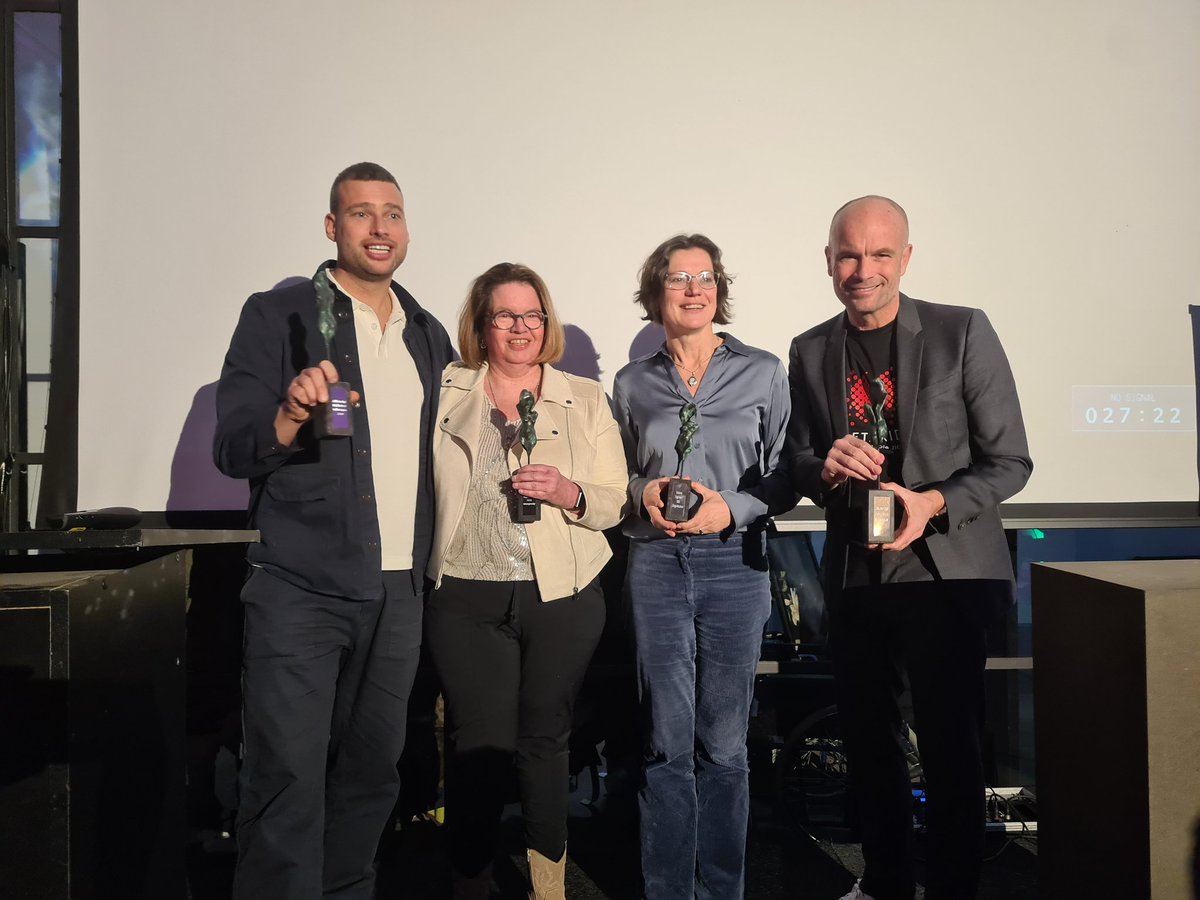 Zeldzame engelawards 2025: karin veldman (patient vertegenwoordiger) ,  Rianne Oostenbrink (zorgprofessional), serious request, NPO 3fm / meta kids (media) #ZZD25