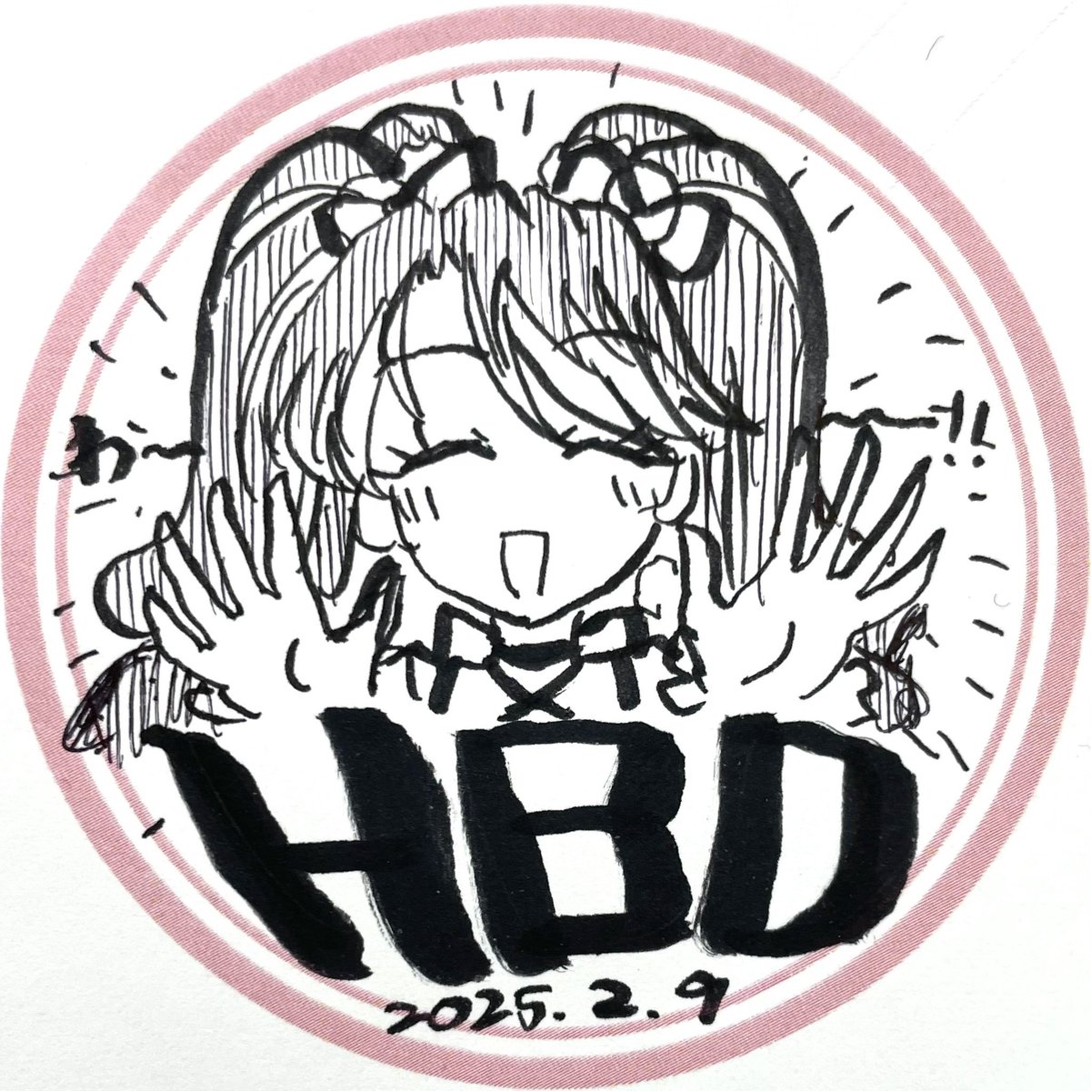 #今月描いた絵を晒そう
2月 
