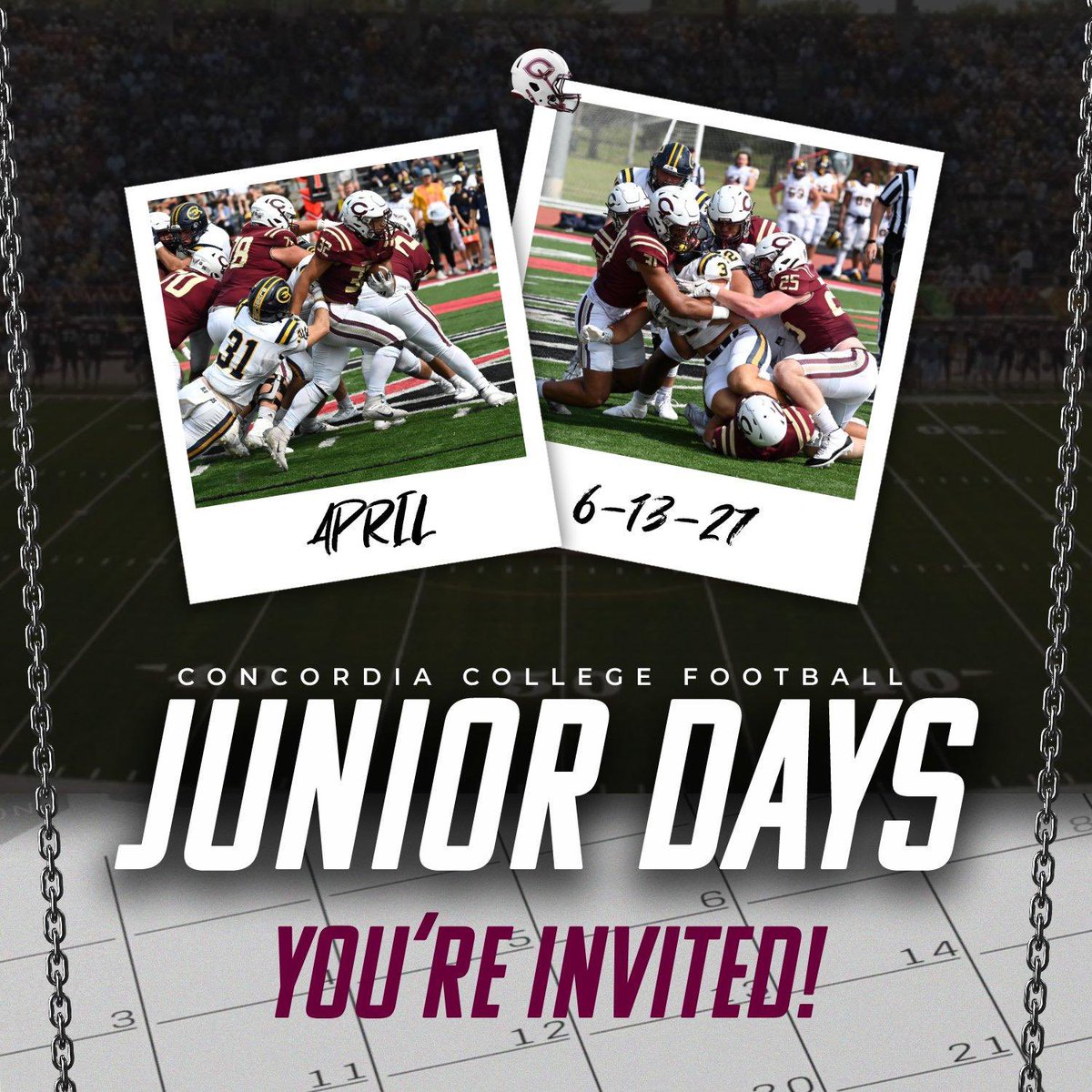 Thank you coach <a href="/CoachJPollock/">Jake Pollock</a> for the junior day invite! Can’t wait to get on campus in April.