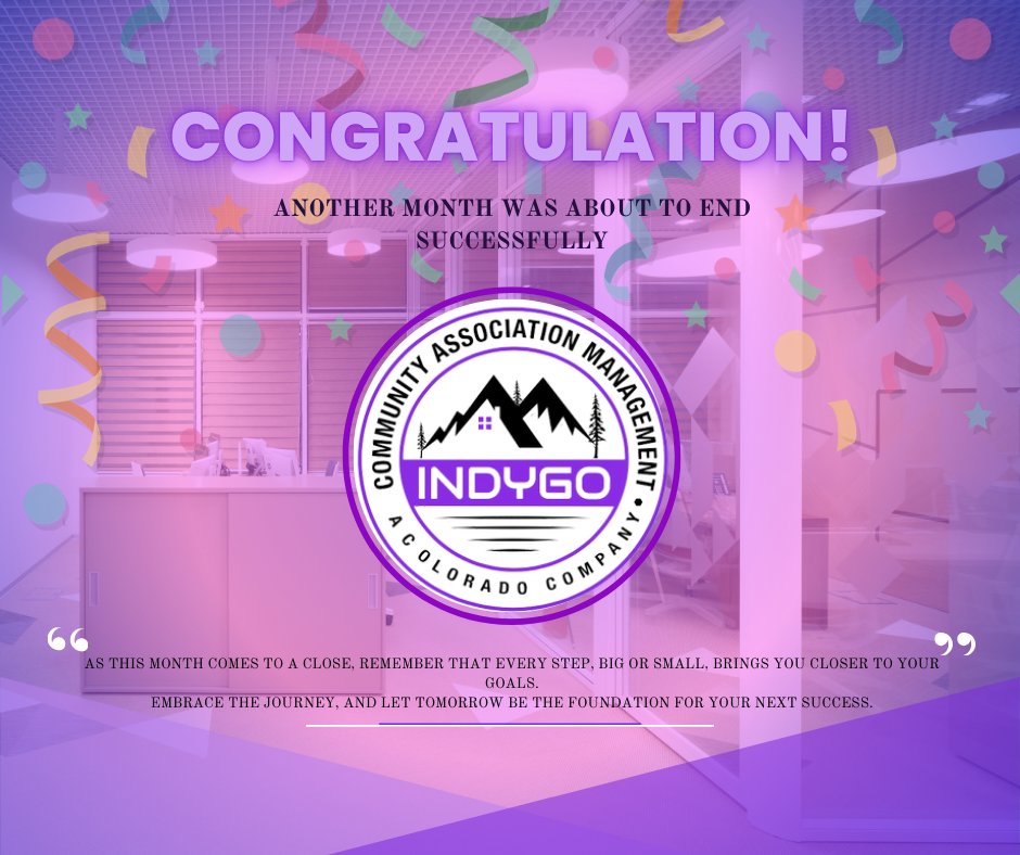 IndygoCAM's tweet photo. As we step into March, we’re excited for the new month and all the opportunities it brings. 

Wishing you a fantastic start to the month!

#cheers to another month of success
#teamindygo #indygocam #roadtosuccess #hoa #colorado #communityassociationmanagement https://t.co/CpydGlUTvv