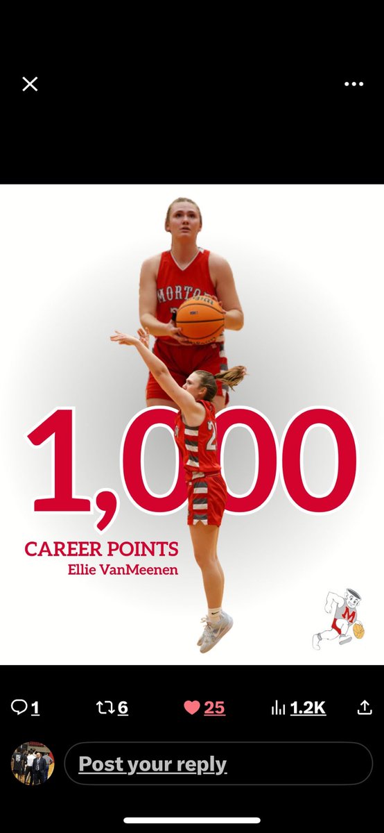 David Williams (@dwilliams1515) on Twitter photo Happy for my girl <a href="/EllieVanmeenen/">Ellie VanMeenen</a> on scoring her 1,000 point last night. Had a great hs career and her best days are in front of her. Congrats Ellie !!!! Happy for my girl <a href="/EllieVanmeenen/">Ellie VanMeenen</a> on scoring her 1,000 point last night. Had a great hs career and her best days are in front of her. Congrats Ellie !!!!