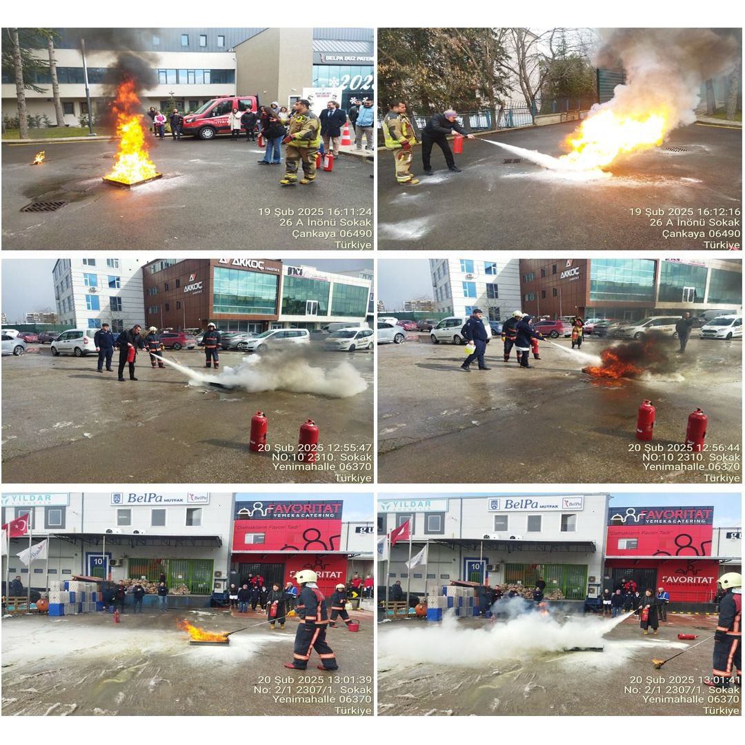 abb_belpa's tweet photo. İtfaiye personelinin desteğiyle gerçekleştirdiğimiz yangın eğitimiyle çalışanlarımızın acil durum bilincini artırdık. Tahliye tatbikatı ile hazırlık seviyemizi test ederek olası risklere karşı güçlendik. Güvenli bir çalışma ortamı için eğitim ve tatbikatlarımız devam edecek! https://t.co/hBsrW79Yoo