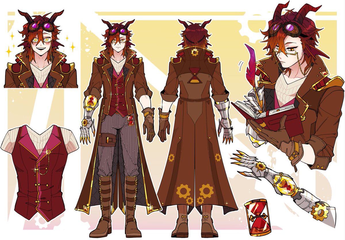 Sbreddragon's tweet image. I HAVE OBTAINED MY REFERENCE SHEET ;D SOON WE TAKE TO THE SKIES!
Thank you to the wonderful @Kiyomi_des for the art &lt;3