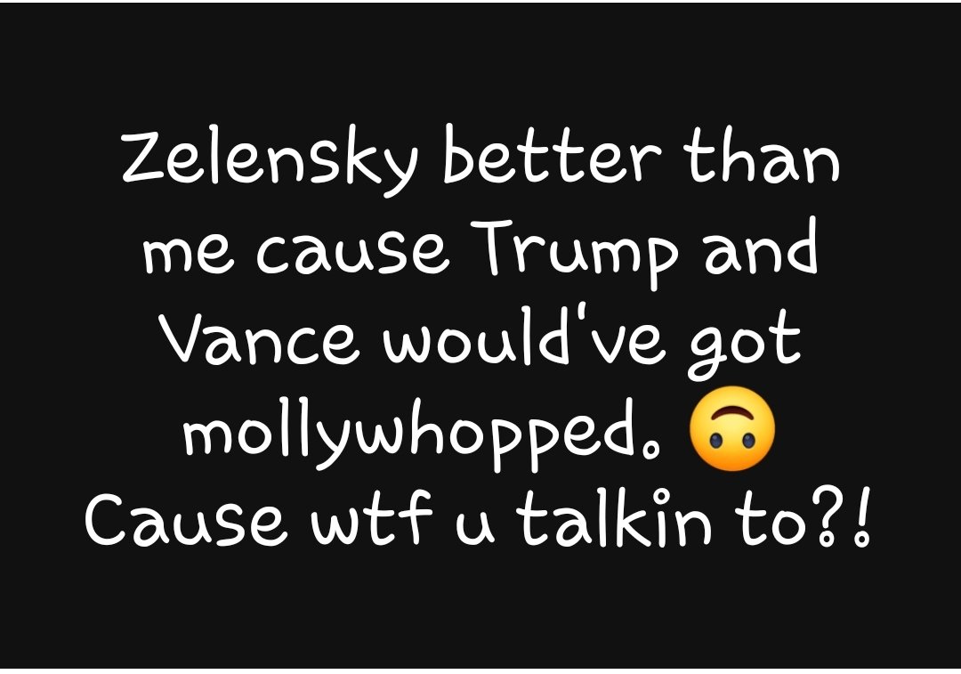 KweenKayci's tweet photo. @ZelenskyyUa I apologize on behalf of these cauclusions. They have lost their mind. Trump wants what's beneficial to him. What a grandiose massa mentality they have?! I pray God cracks the sky, soon. https://t.co/xTLLSt7Jdw
