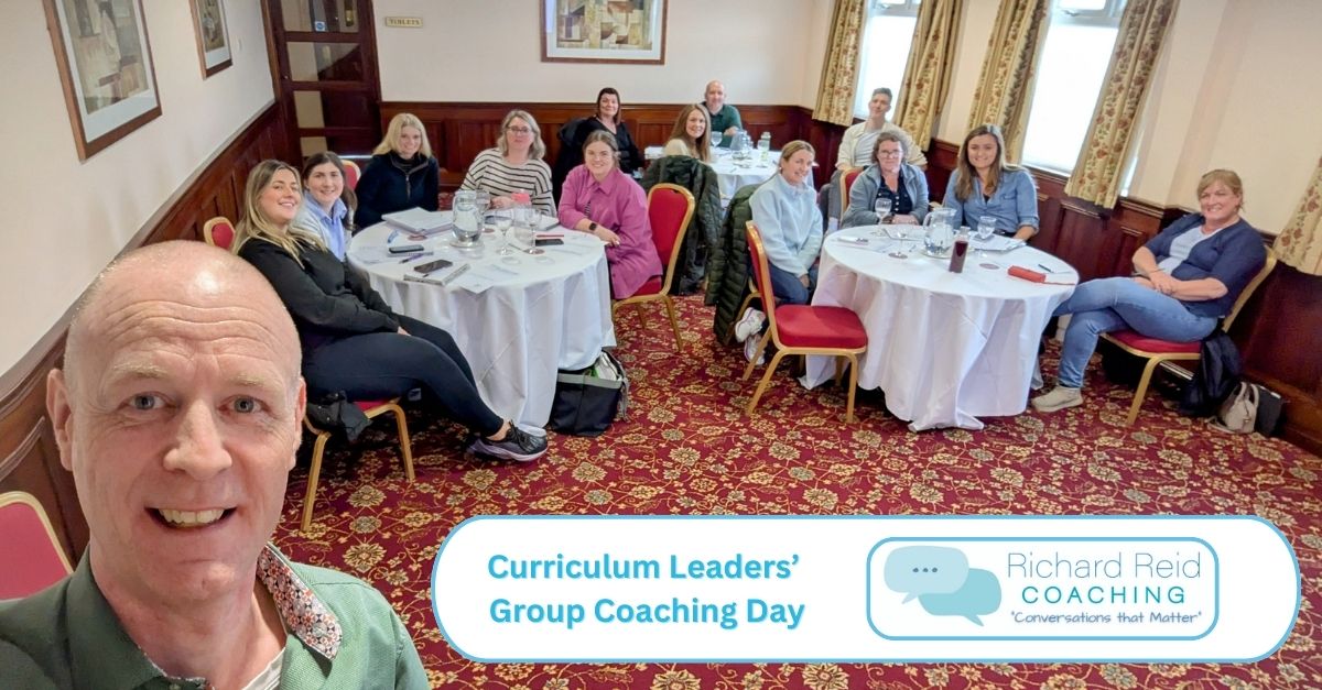 Fantastic day coaching curriculum leaders from Special Schools across NI! A valuable space for connection, collaboration &amp; tackling challenges.

Leading curriculum change is no small task. Today reinforced the power of sharing &amp; learning together.

Conversations That Matter.