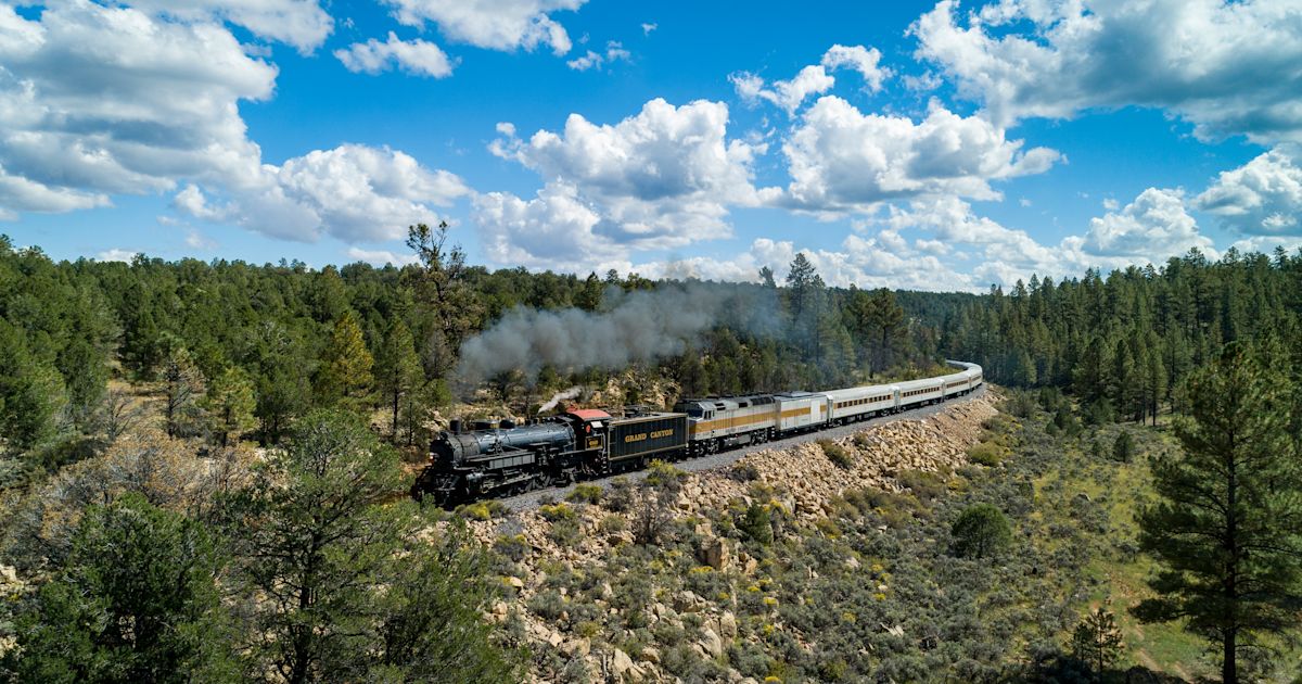 It's almost here! Our first #SteamSaturday of 2025 will depart Williams, AZ on March 1, 2025. Can't make it this weekend? Additional steam excursions are planned for March 12, April 5, April 22, and 10 additional dates throughout the year. Learn more -> thetrain.com/events/steam-s…