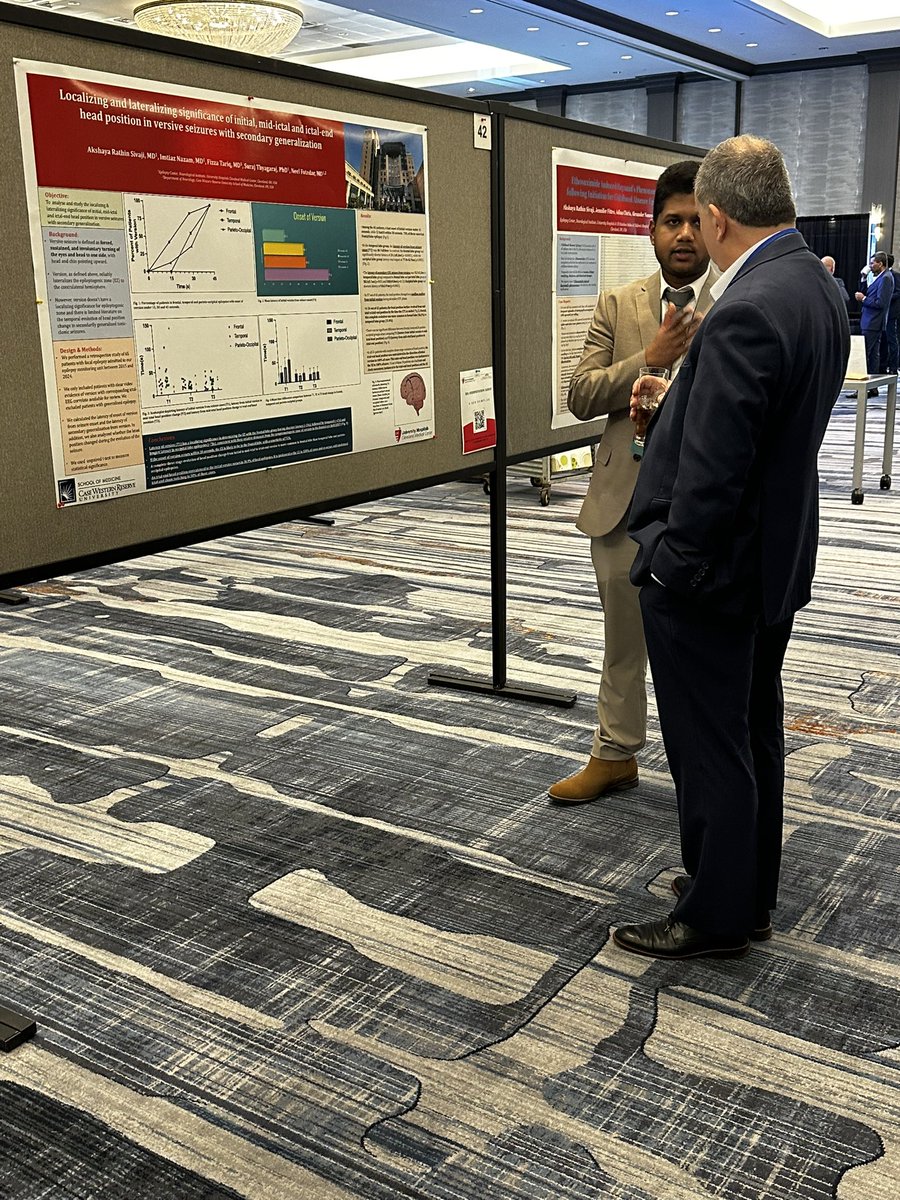 Super proud of our research scholar <a href="/akshay_sivaji92/">Akshay Sivaji</a> for presenting his work at #ACNS2025 👏🏼👏🏼👏🏼 #NeuroX #EEG #Epilepsy #Neurophysiology #NMatch2025 #NeurologyRF