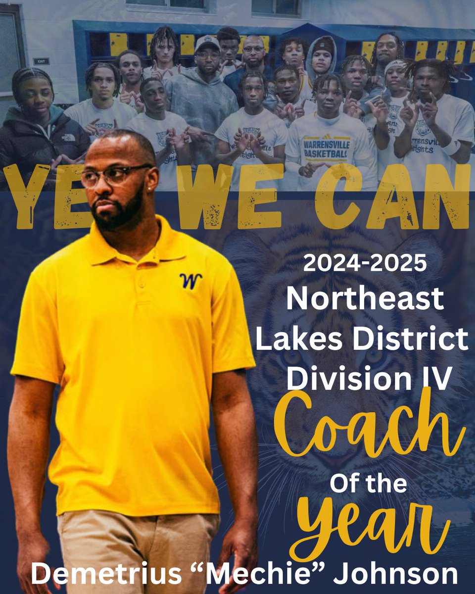 Even though I was chosen as the Division IV Coach of the Year, this honor would not have been possible without my amazing players/sons, dedicated coaching staff, and the support from those at the top who believe in our vision. A special thank you to my family, who I love so much