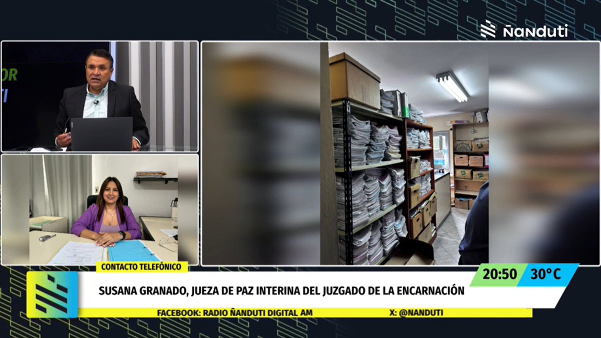 observapy's tweet image. 🟩&quot;Esta situación no solamente en los juzgados de paz, sino en la justicia en general, estamos viviendo una crisis importante en la que todos los que formamos parte del Poder Judicial tenemos que tener una reacción&quot;, comentó la jueza Susana Granado, presidenta de la Asociación de…