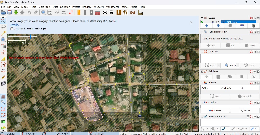 _Hijab_Girl1's tweet image. Day 28 of 28 Days Mapping Challenge. Finishing the February Mappathon challenge 👏🏽 ✔️ 
Mapped buildings in Accra using the JOSM Editor 
@OSMGhana @youthmappers
#28DaysMapping Challenge #OSM #MapWithLove #MapChallenge #28for28 #OSMGhana