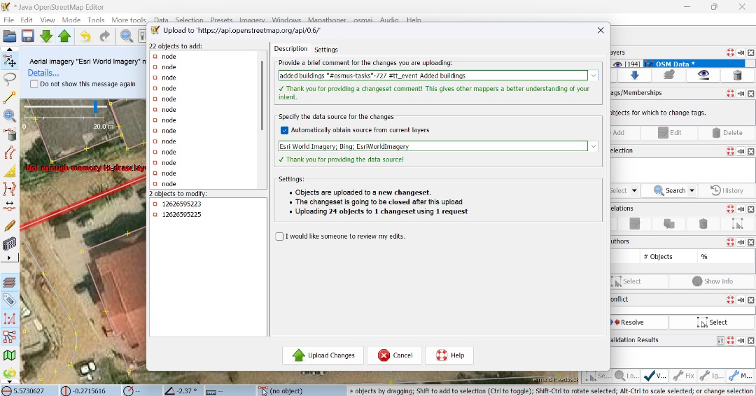 _Hijab_Girl1's tweet image. Day 28 of 28 Days Mapping Challenge. Finishing the February Mappathon challenge 👏🏽 ✔️ 
Mapped buildings in Accra using the JOSM Editor 
@OSMGhana @youthmappers
#28DaysMapping Challenge #OSM #MapWithLove #MapChallenge #28for28 #OSMGhana