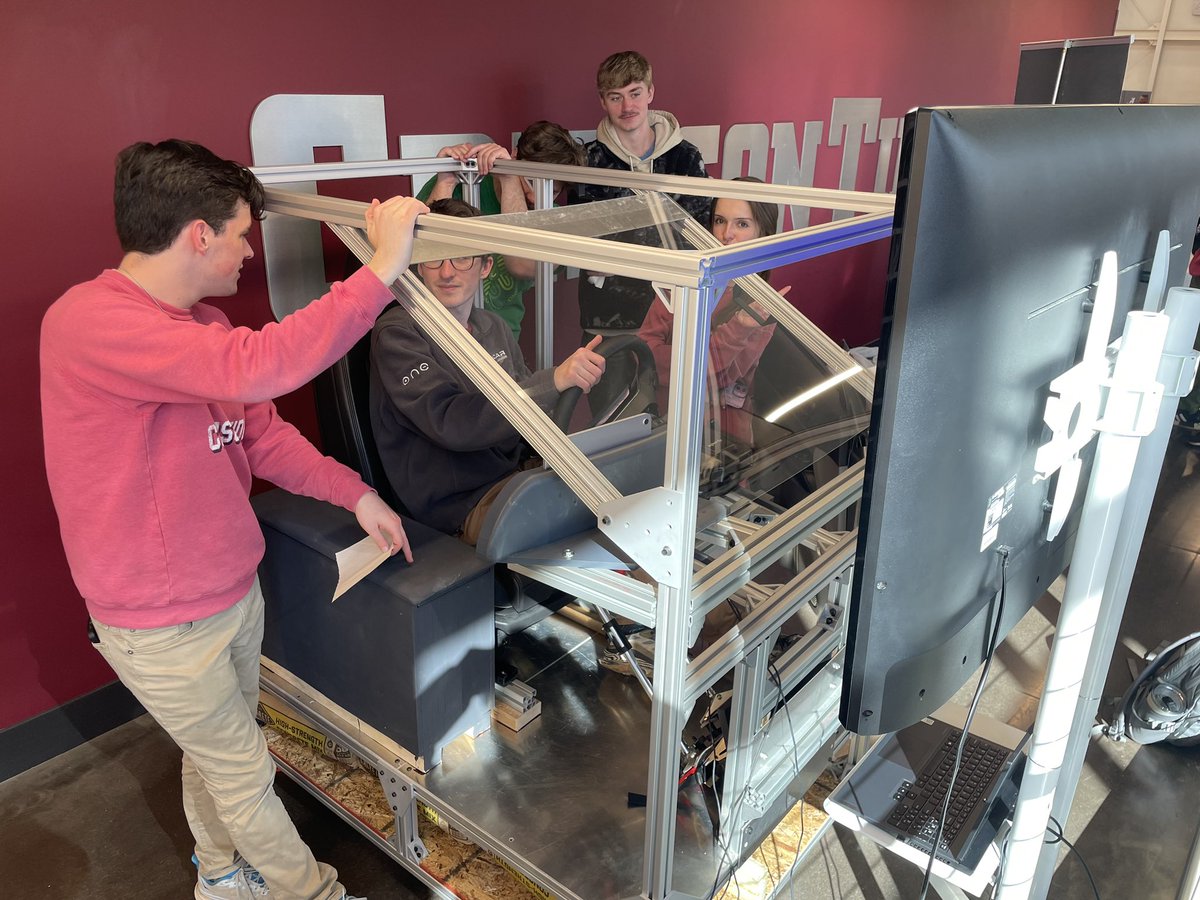 UAEcoCAR's tweet image. Our Mobility Challenge Team got to put our Ergo Rig to the test at the Alabama Adapted Athletics game! Thank you to all of our team members who helped at the testing, and a big shout out to President Bell for stopping by!
 
 #UAEcoCAR #EcoCAREVChallenge #BamaEngineering #Research